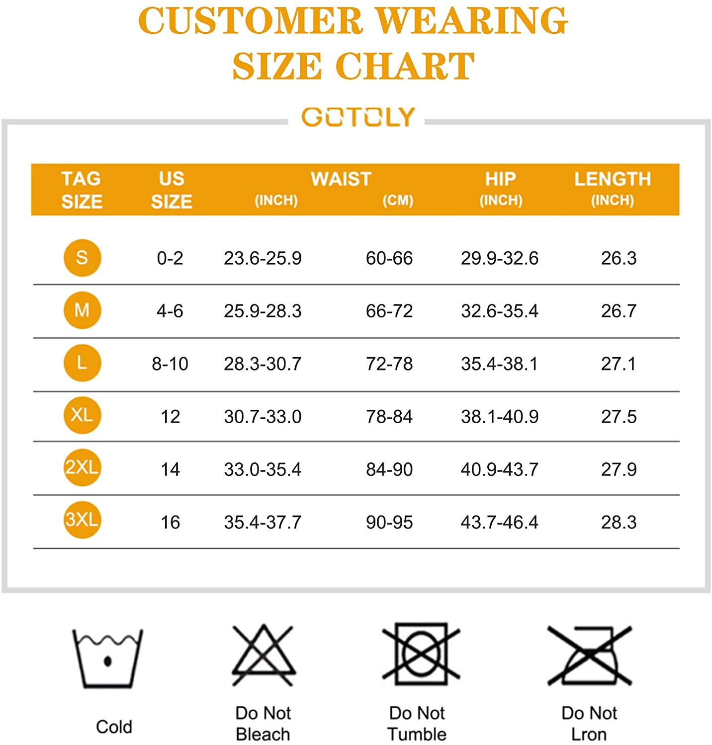 Gotoly Women Hi-Waist Butt Lifter Thigh Slimmer Panties Waist Trainer Shapewear Tummy Control Body Shaper Shorts Apparel & Accessories > Clothing > Underwear & Socks > Shapewear Gotoly