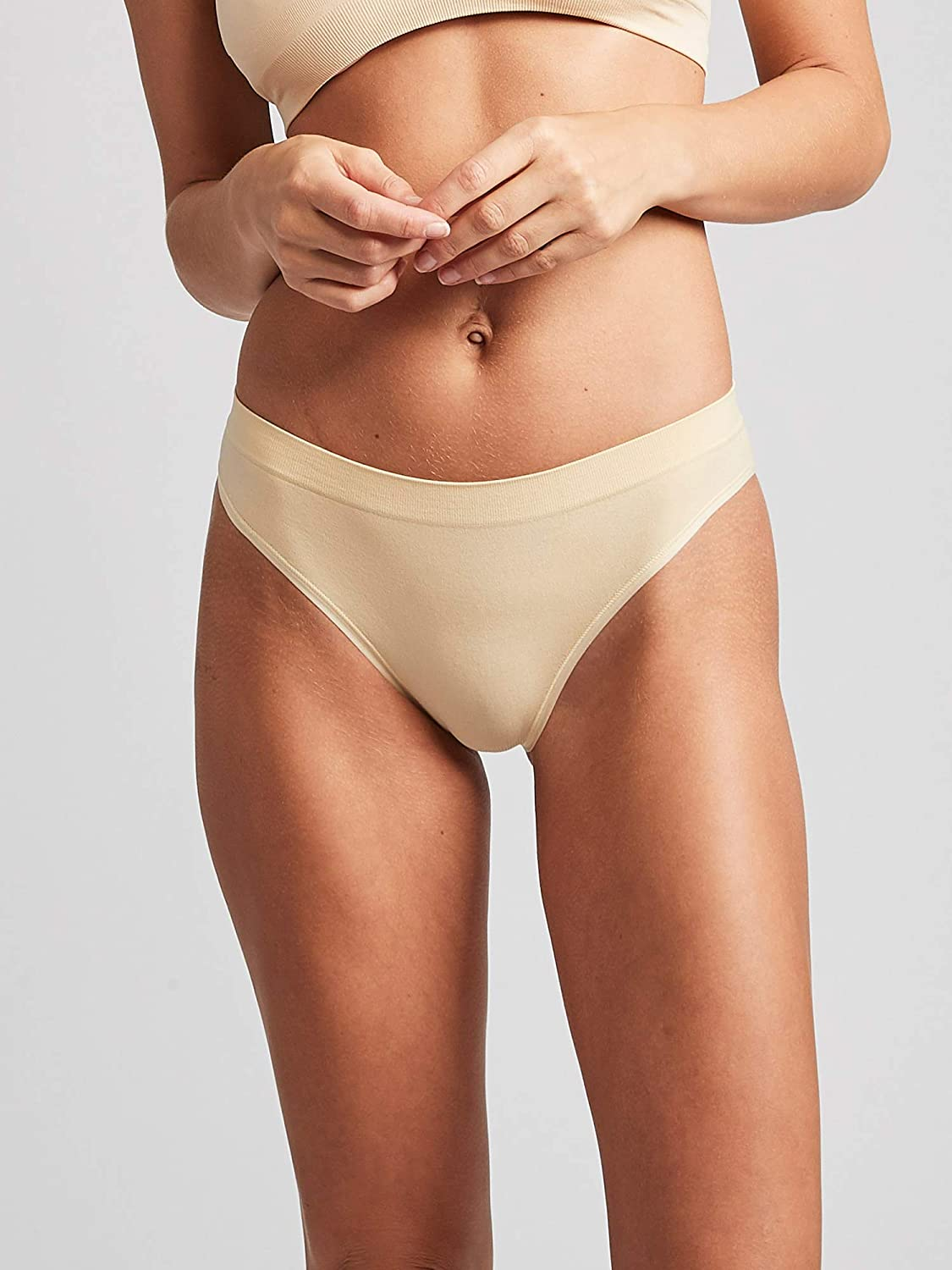 Kalon 6-Pack Women'S Cheekini Bikini Soft Stretch Panties Apparel & Accessories > Clothing > Underwear & Socks > Underwear Kalon