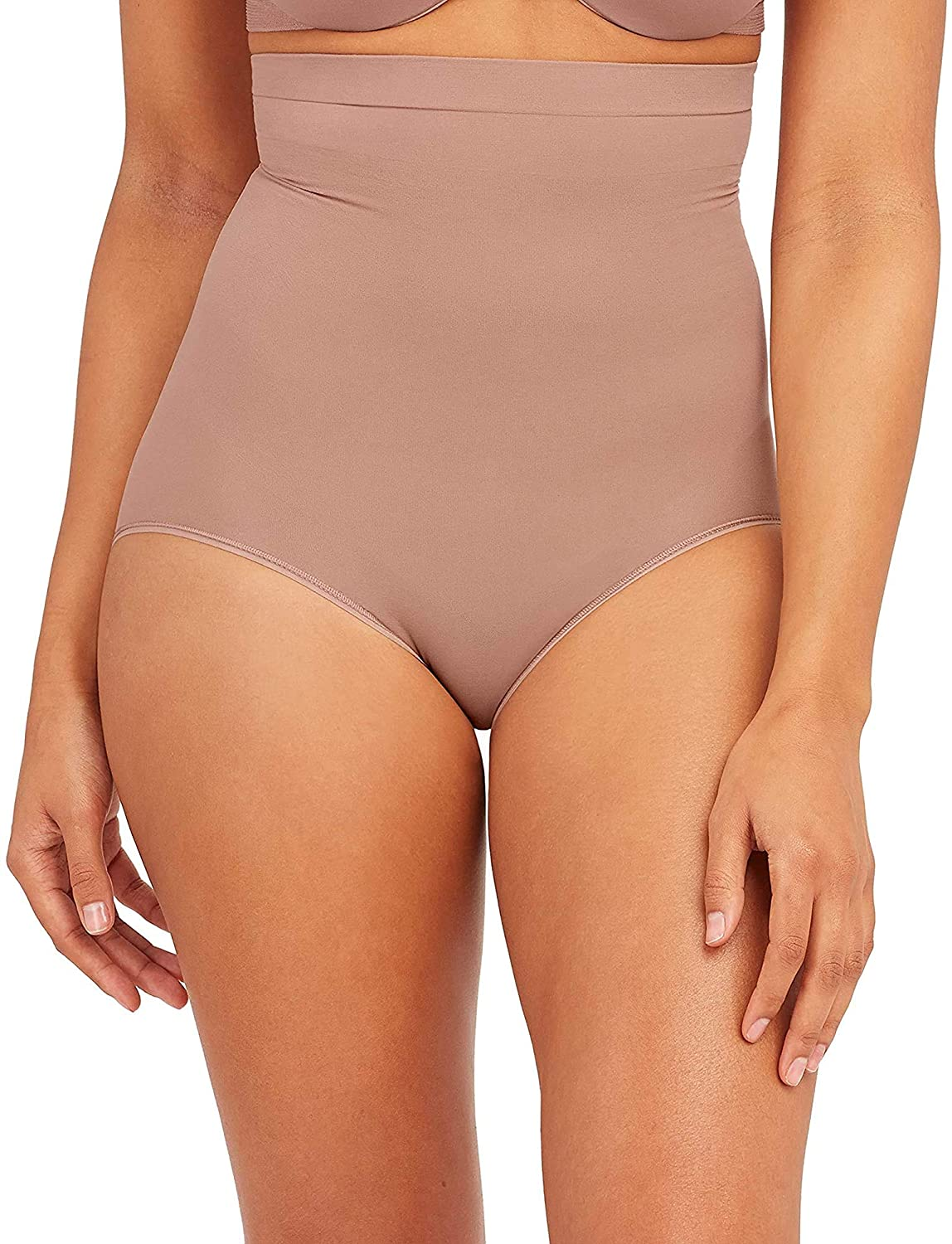 Spanx Higher Power Panties Apparel & Accessories > Clothing > Underwear & Socks > Shapewear SPANX Cafe Au Lait Large