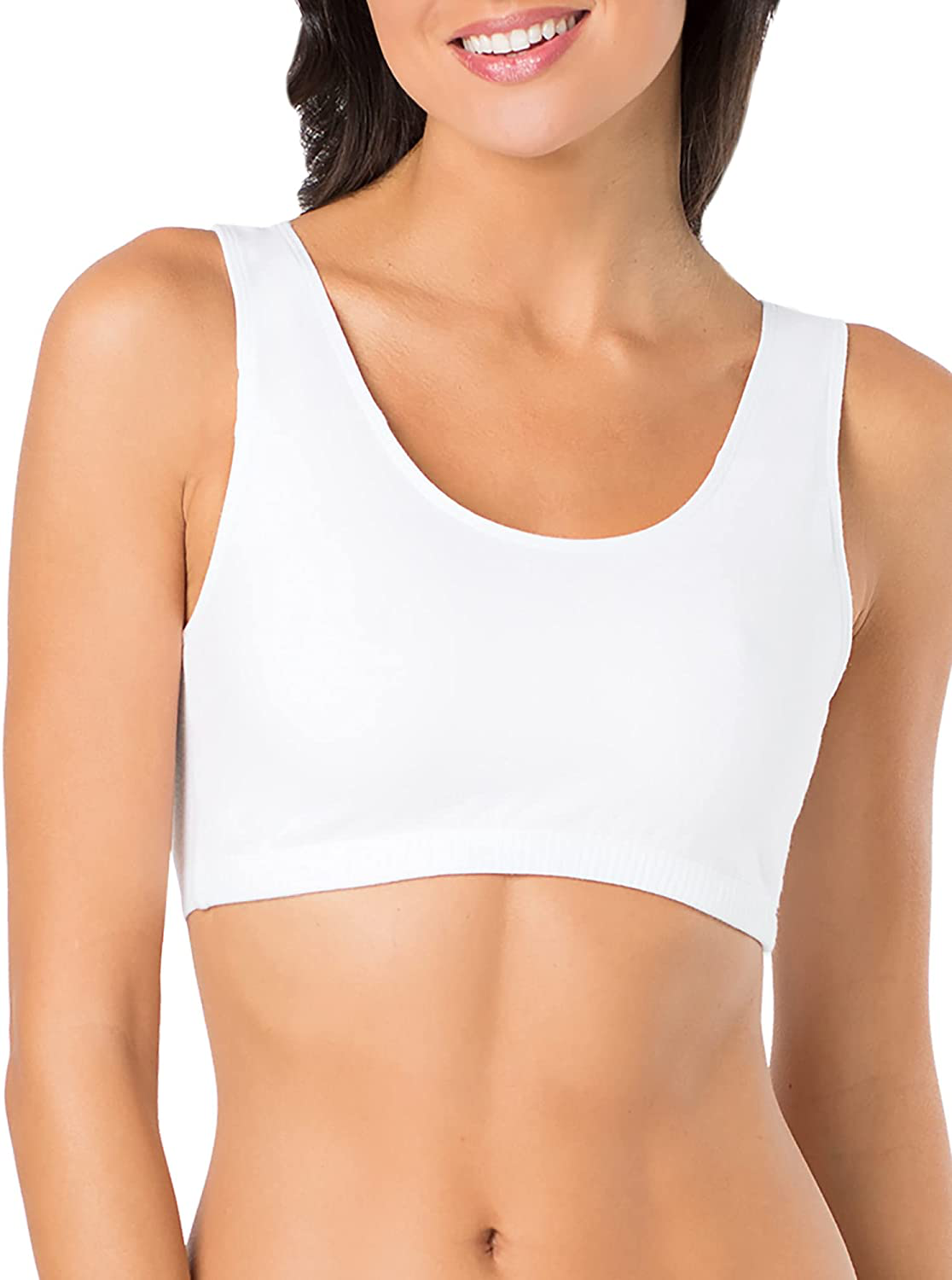 Fruit of the Loom Women'S Built up Tank Style Sports Bra Apparel & Accessories > Clothing > Underwear & Socks > Bras Kylie Max