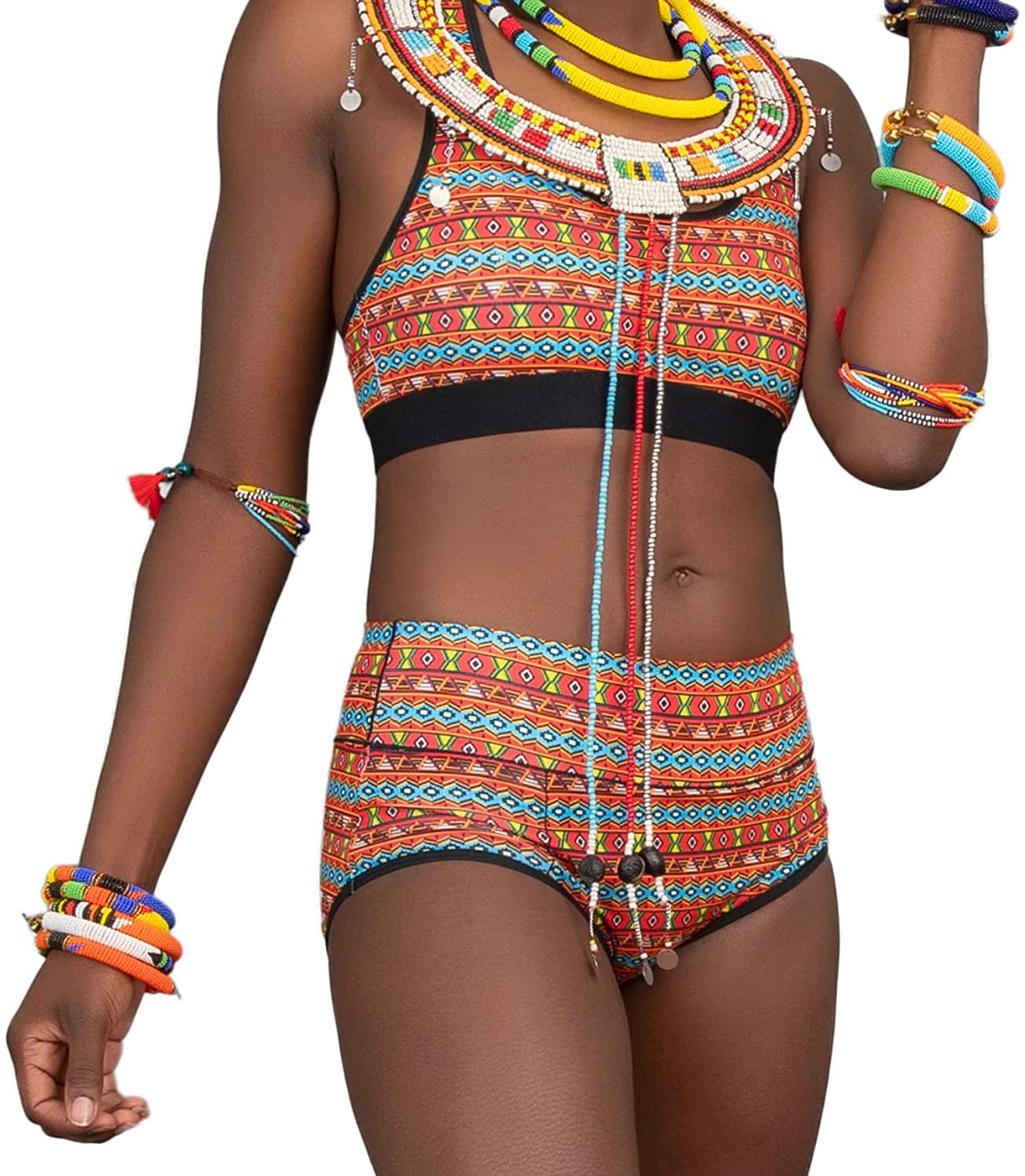 Bambody Absorbent Panty: Period Panties/Maternity & Postpartum Underwear Apparel & Accessories > Clothing > Underwear & Socks > Underwear Bambody 1 Pack: Maasai Print Small