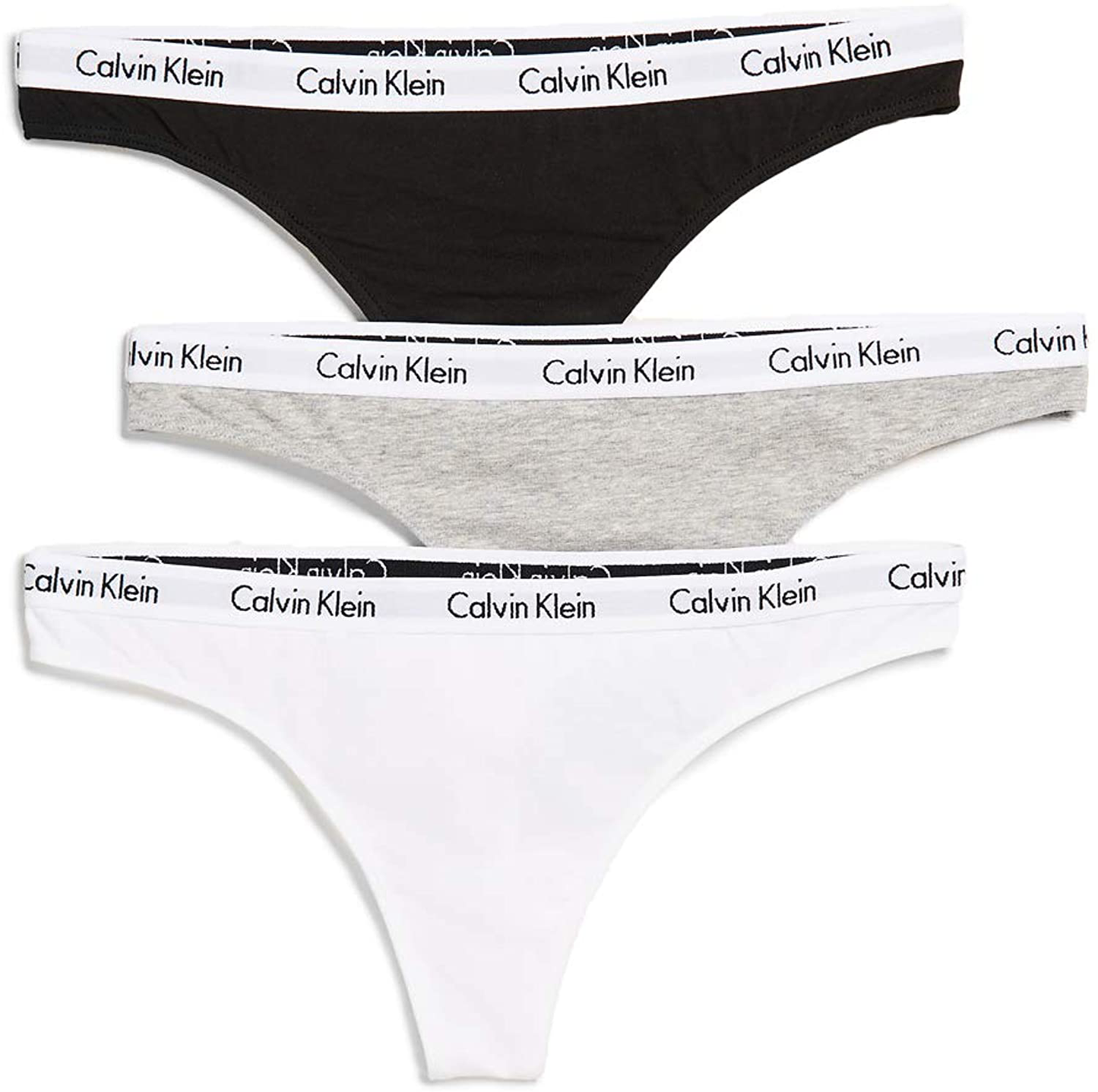 Calvin Klein Women's Carousel Logo Cotton Thong Panty Apparel & Accessories > Clothing > Underwear & Socks > Underwear Calvin Klein Multi 3 X-Large