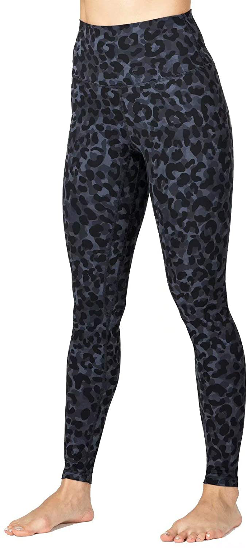 Sunzel Workout Leggings for Women, Squat Proof High Waisted Yoga Pants 4 Way Stretch, Buttery Soft Apparel & Accessories > Clothing > Activewear Sunzel Darkblue Leopard Medium