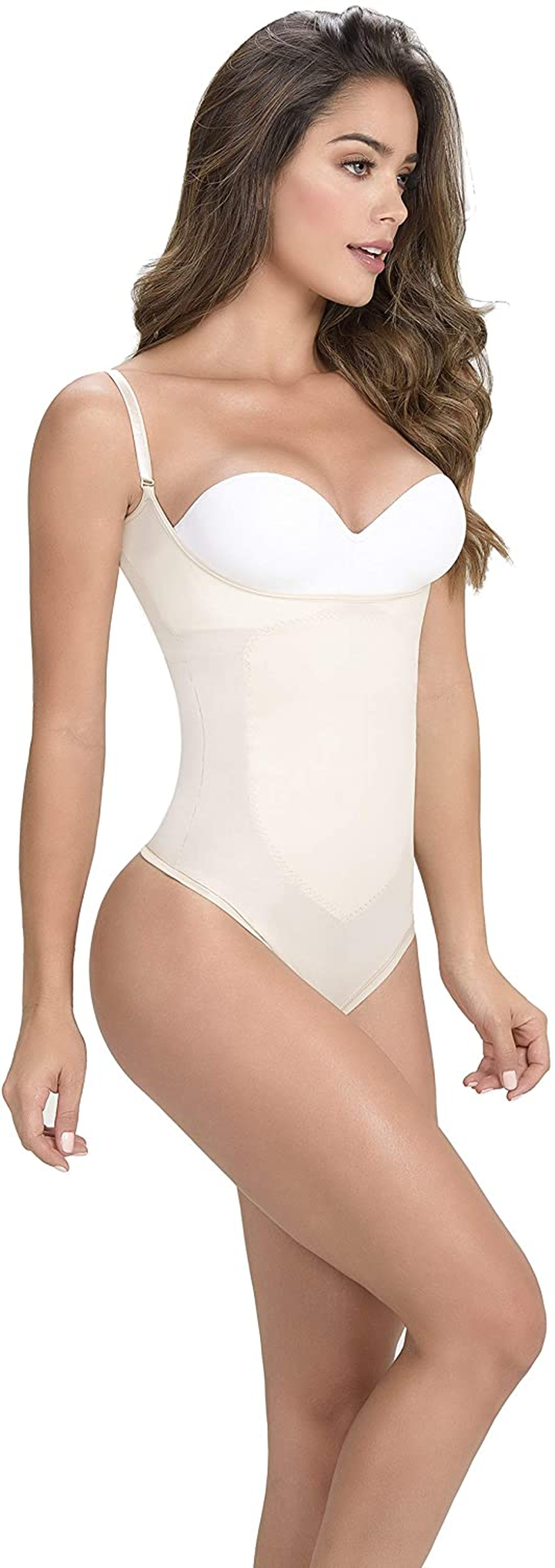 Faja Colombiana Reductora Hip-Hugger Thermal Body plus Shapewear Women Nude Apparel & Accessories > Clothing > Underwear & Socks > Underwear ShapEager® Collections
