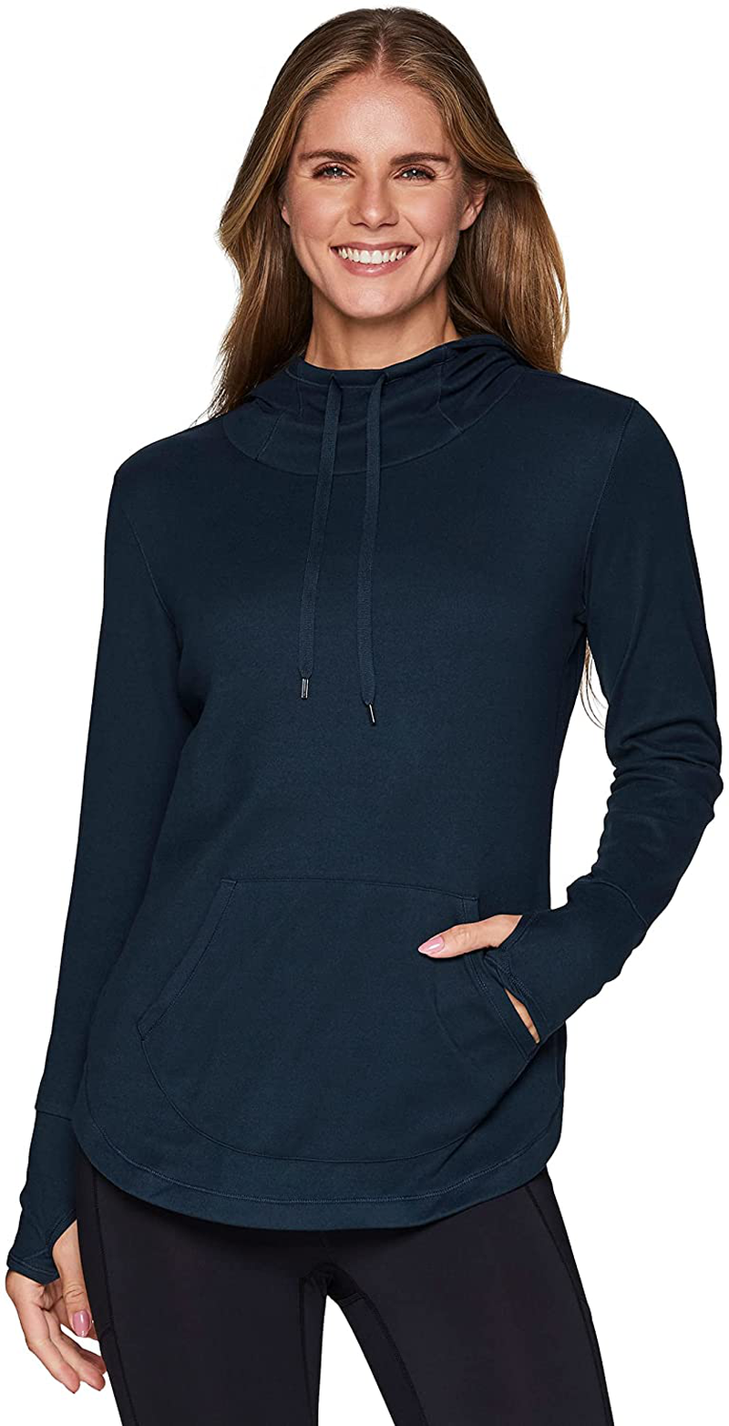 RBX Active Women'S Fashion Yoga Lightweight Long Sleeve Pullover Hoodie Top Apparel & Accessories > Clothing > Activewear Kylie Max