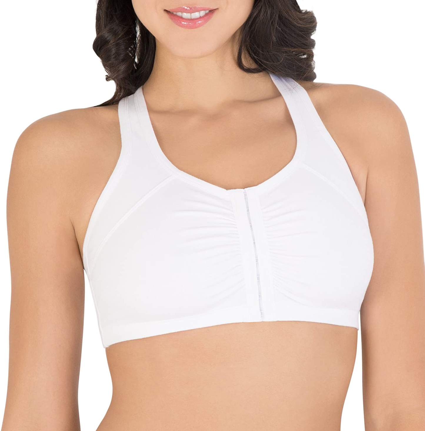 Fruit of the Loom Women'S Front Close Racerback Sports Bra Apparel & Accessories > Clothing > Underwear & Socks > Bras Kylie Max