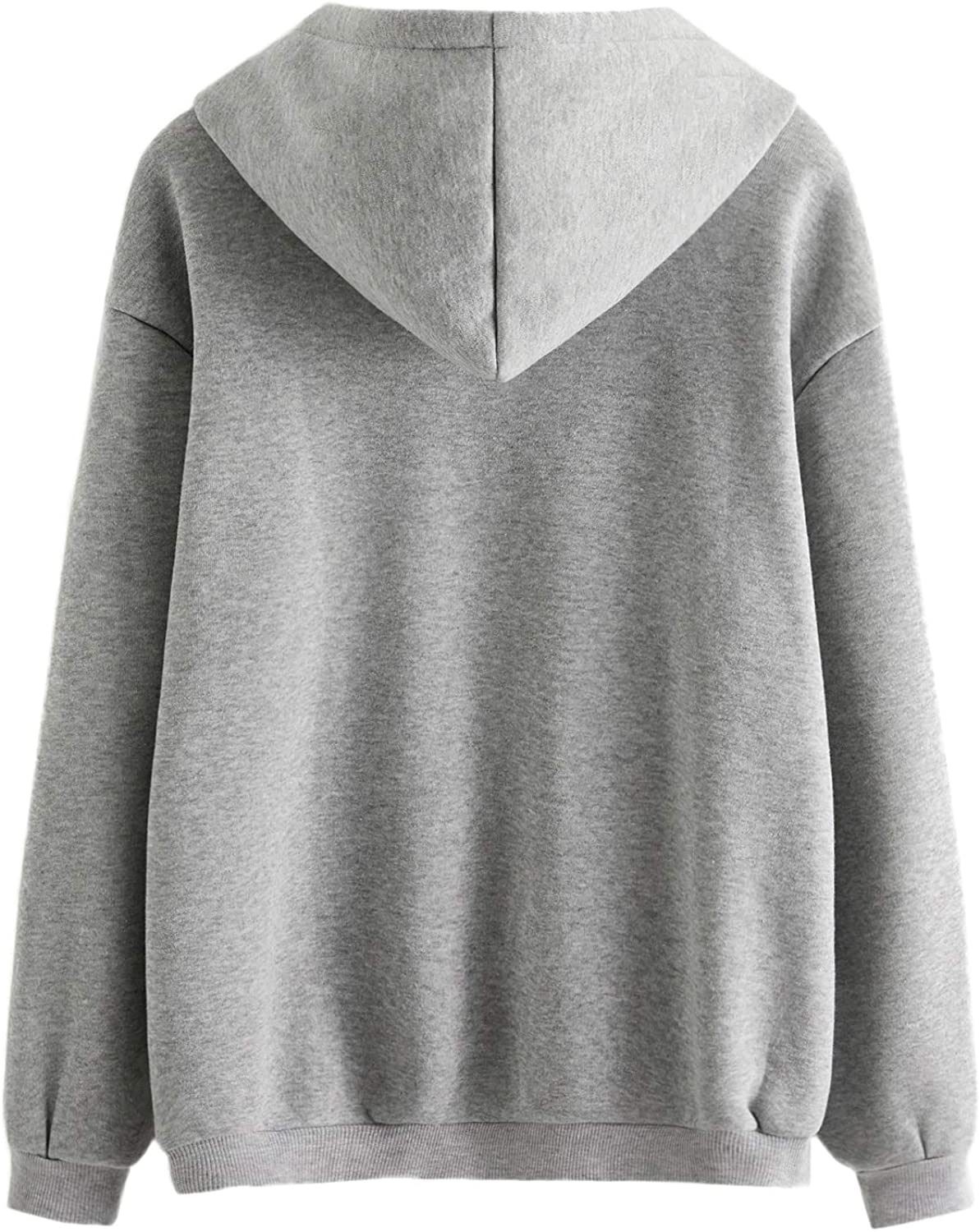 Sweatyrocks Women'S Casual Heart Print Long Sleeve Pullover Hoodie Sweatshirt Tops Apparel & Accessories > Clothing > Activewear Kylie Max