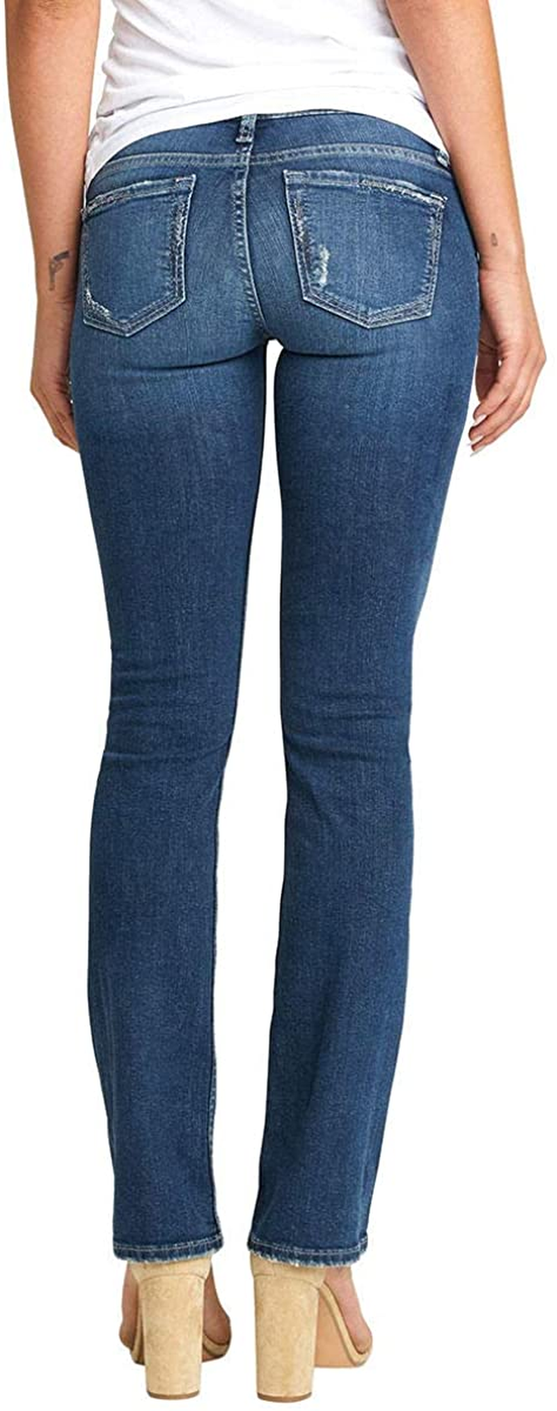 Silver Jeans Co. Women'S Tuesday Low Rise Slim Bootcut Jeans Apparel & Accessories > Clothing > Underwear & Socks > Underwear KYLIE MAX