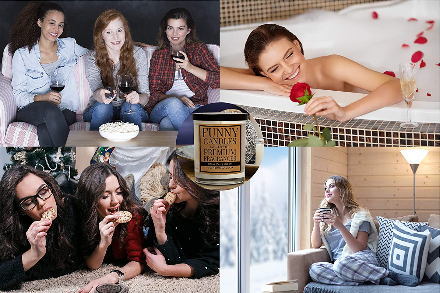 Our Friendship is Like This Candle, Best Friends Gift, Friendship Candle Gifts for Women, Funny Candles, Birthday Gifts for Friends Female, Funny Bestie Gifts for BFF, Coworker, Lavender Scented Arts & Entertainment > Party & Celebration > Gift Giving Cedar Crate Market