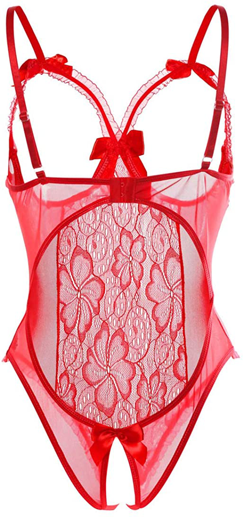 Women Sexy Teddy Lingerie One Piece Lace Babydoll Bodysuit Nightie plus Size S-3XL Apparel & Accessories > Clothing > Underwear & Socks > Lingerie Kylie Max