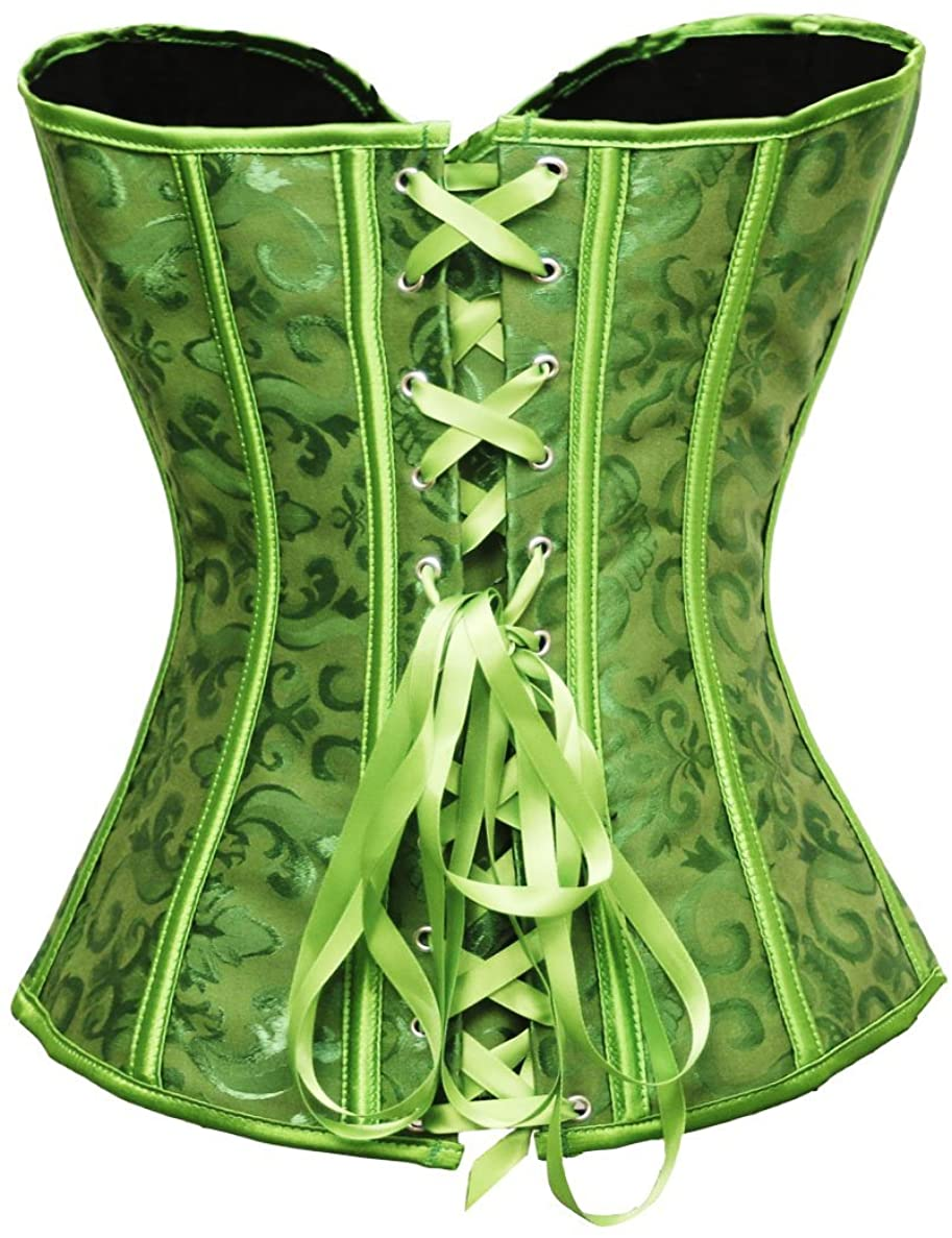 Bslingerie Womens Waist Cincher Bustier Boned Corset Apparel & Accessories > Clothing > Underwear & Socks > Lingerie Bslingerie