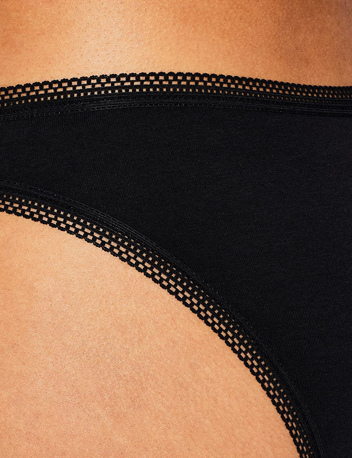 Iris & Lilly Women'S Cotton Bikini Underwear, Pack of 5 Apparel & Accessories > Clothing > Underwear & Socks > Underwear Iris & Lilly