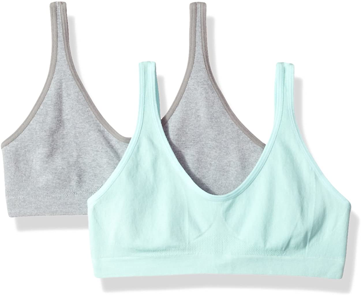 Hanes Big Girls Seamless Comfortflex Fit Cozy Pullover Bra 2-Pack Apparel & Accessories > Clothing > Underwear & Socks > Bras Kylie Max