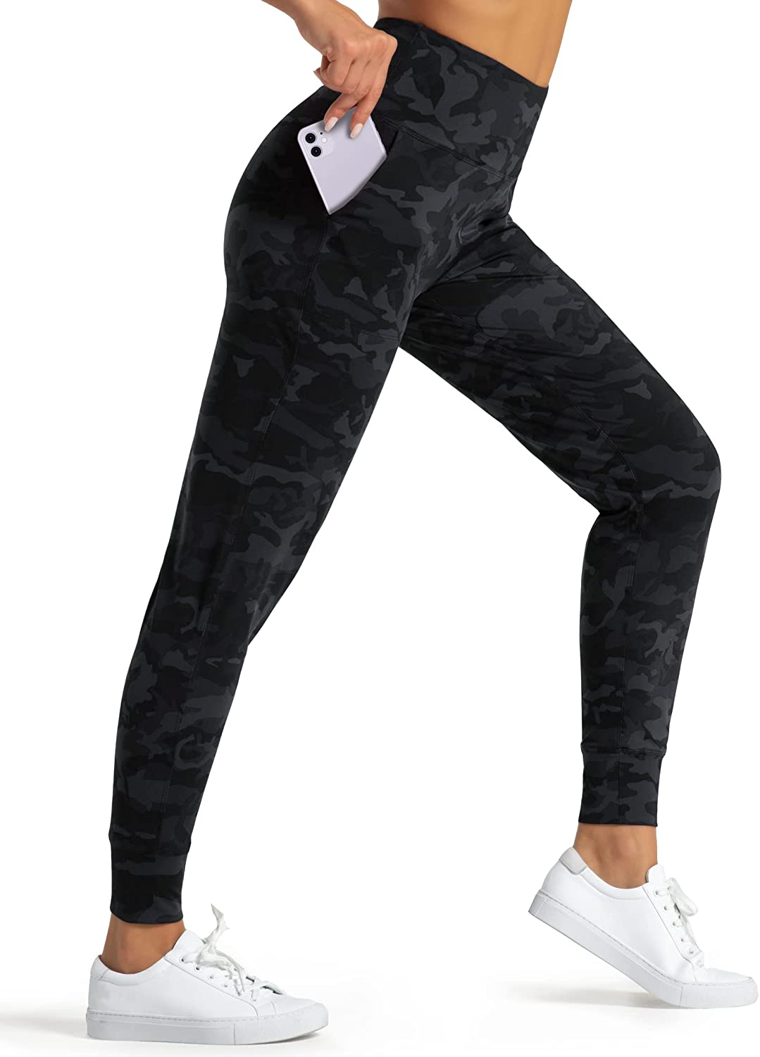 Wjustforu Women'S High Waist Joggers Sweatpants Lightweight & Comfortable Yoga Pants with Pockets Apparel & Accessories > Clothing > Activewear Kylie Max