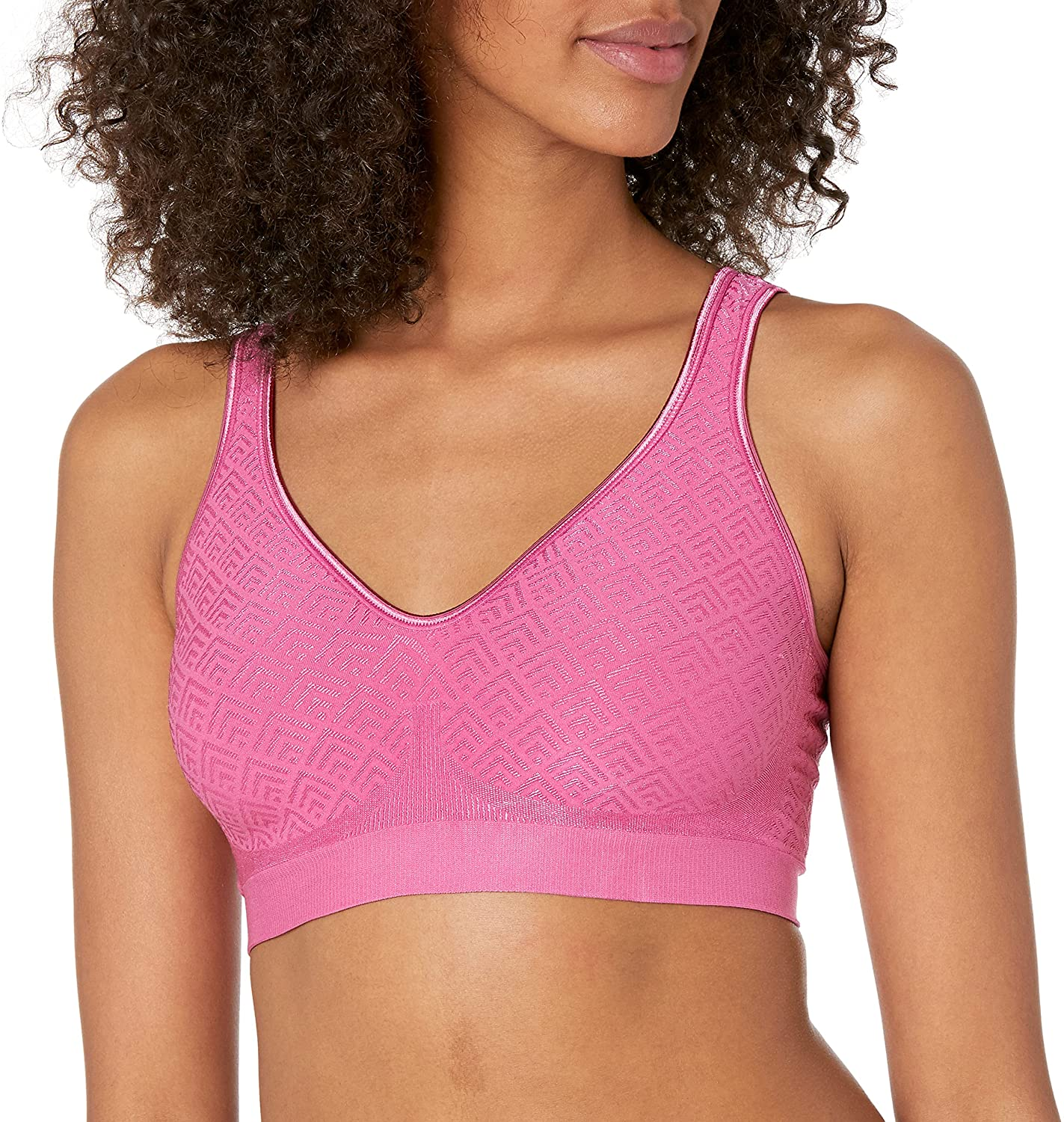 Bali Women'S Comfort Revolution Wirefree Bra with Smart Sizes DF3484 Apparel & Accessories > Clothing > Underwear & Socks > Shapewear Bali