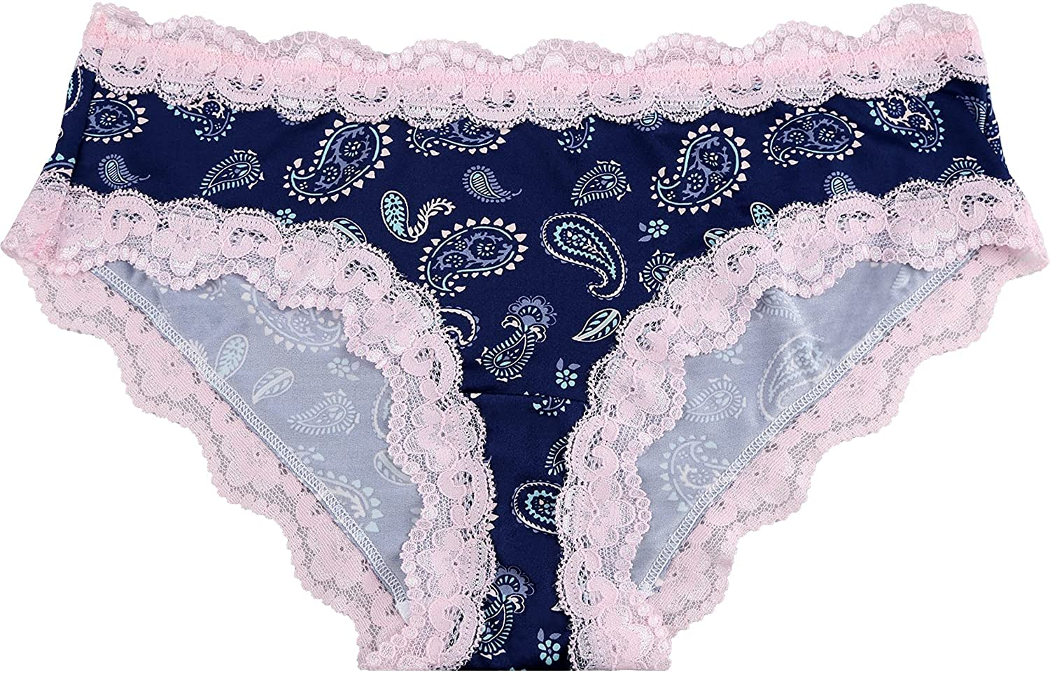 VEENXTHA Womens Underwear Hipster Panties 5 Pack Smooth Stretch Microfiber Briefs Apparel & Accessories > Clothing > Underwear & Socks > Underwear VEENXTHA