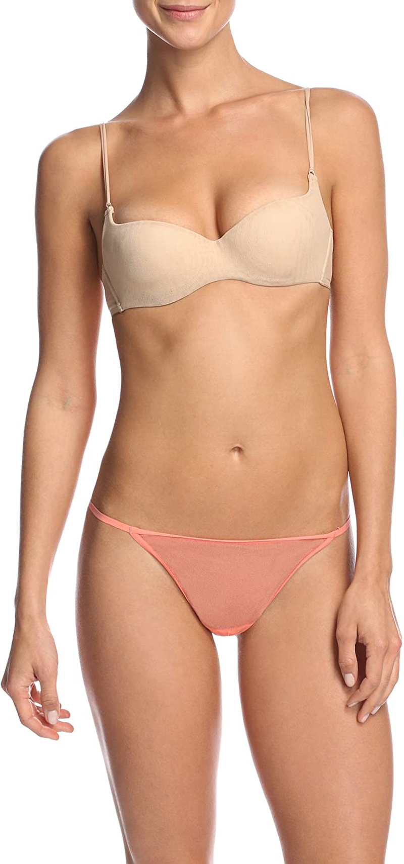 Cosabella Women's Soire Thong Panty Apparel & Accessories > Clothing > Underwear & Socks > Underwear Cosabella Dusty Mauve Small-Medium