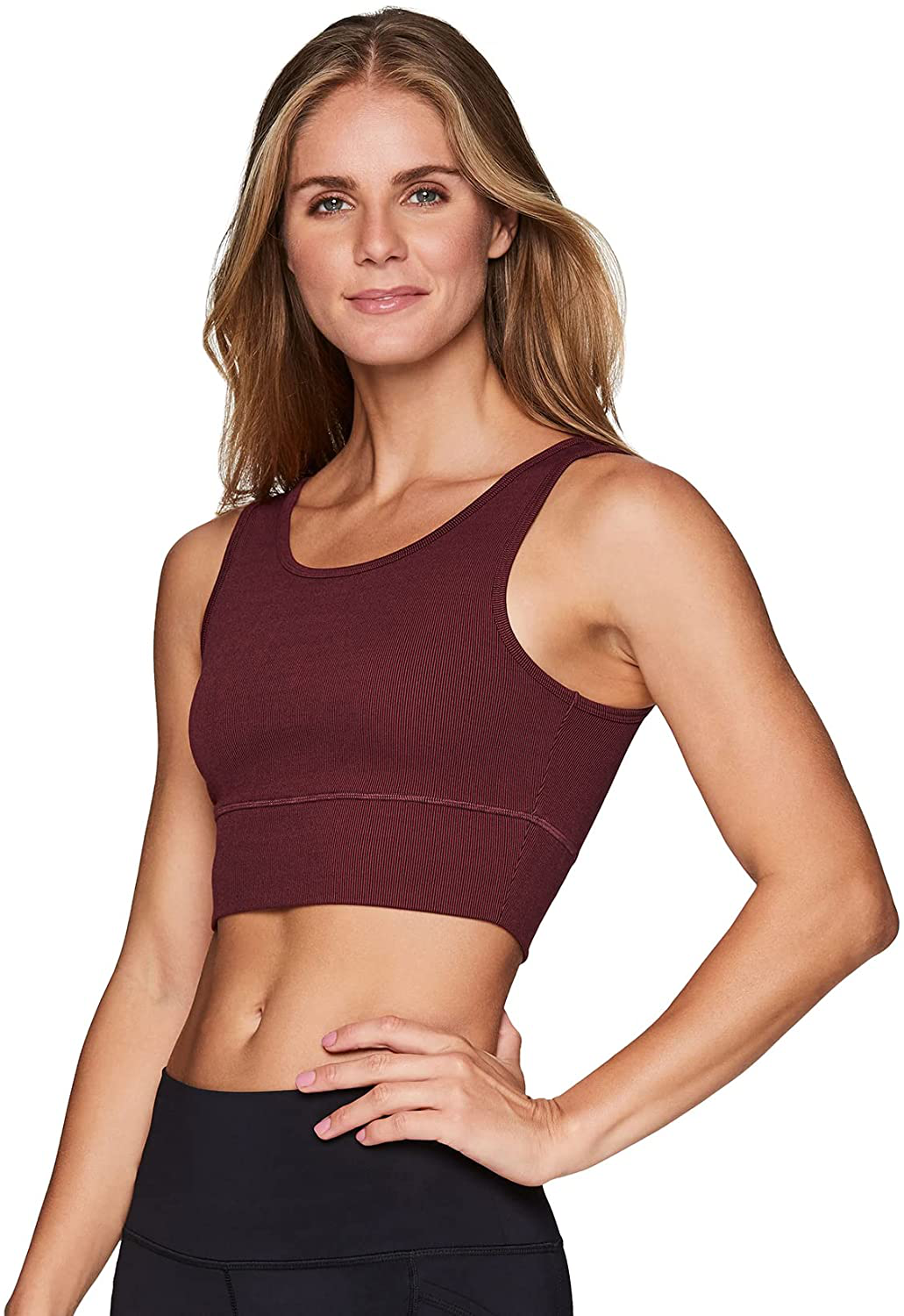 RBX Active Women'S Athletic Fashion High Coverage Low Impact Workout Sports Bra Apparel & Accessories > Clothing > Underwear & Socks > Bras Kylie Max