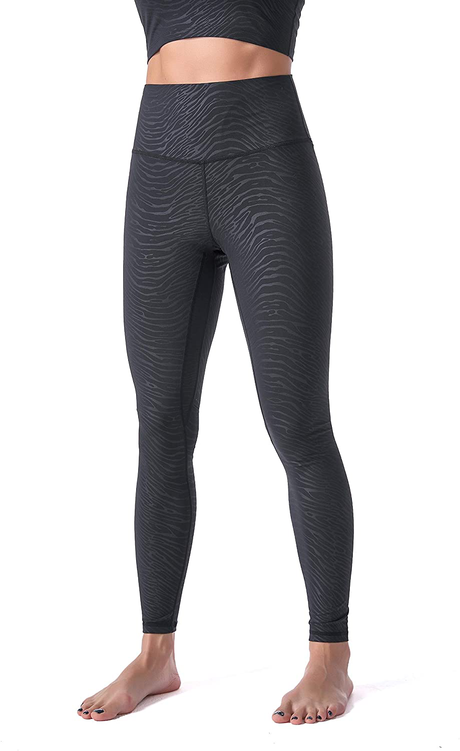 Sunzel Workout Leggings for Women, Squat Proof High Waisted Yoga Pants 4 Way Stretch, Buttery Soft Apparel & Accessories > Clothing > Activewear Sunzel Black-zebra Small