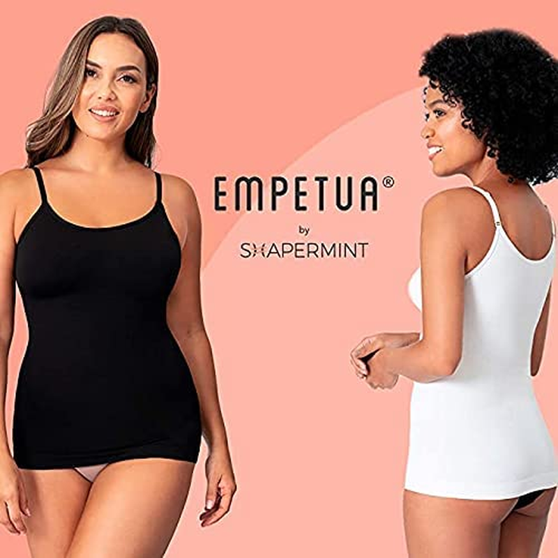 Shapermint Scoop Neck Compression Cami - Tummy and Waist Control Body Shapewear Camisole Apparel & Accessories > Clothing > Underwear & Socks > Shapewear Shapermint