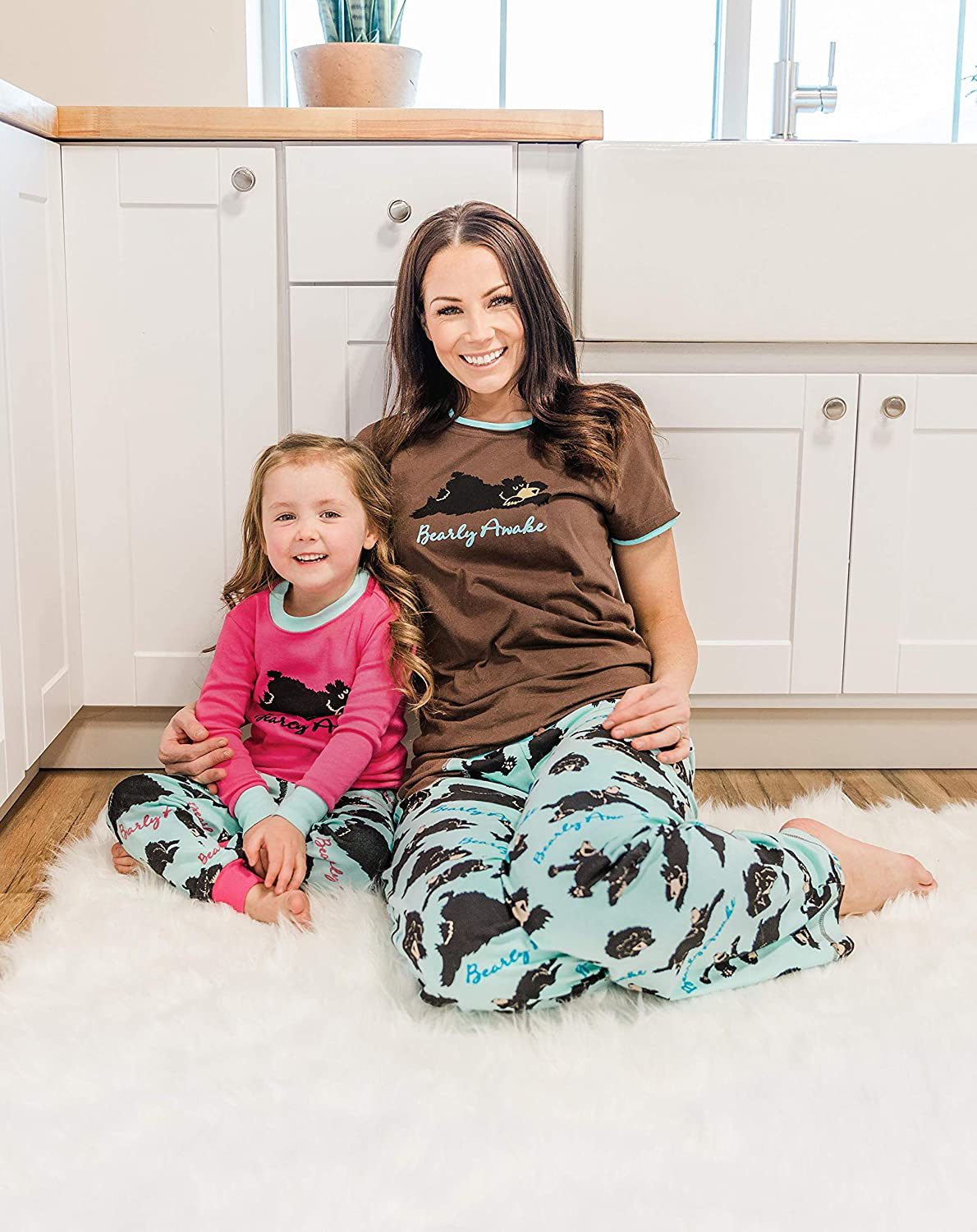 Lazy One Fitted Pajamas for Women, Cute Pajama Pants and Top Separates Apparel & Accessories > Clothing > Sleepwear & Loungewear > Pajamas Kylie Max