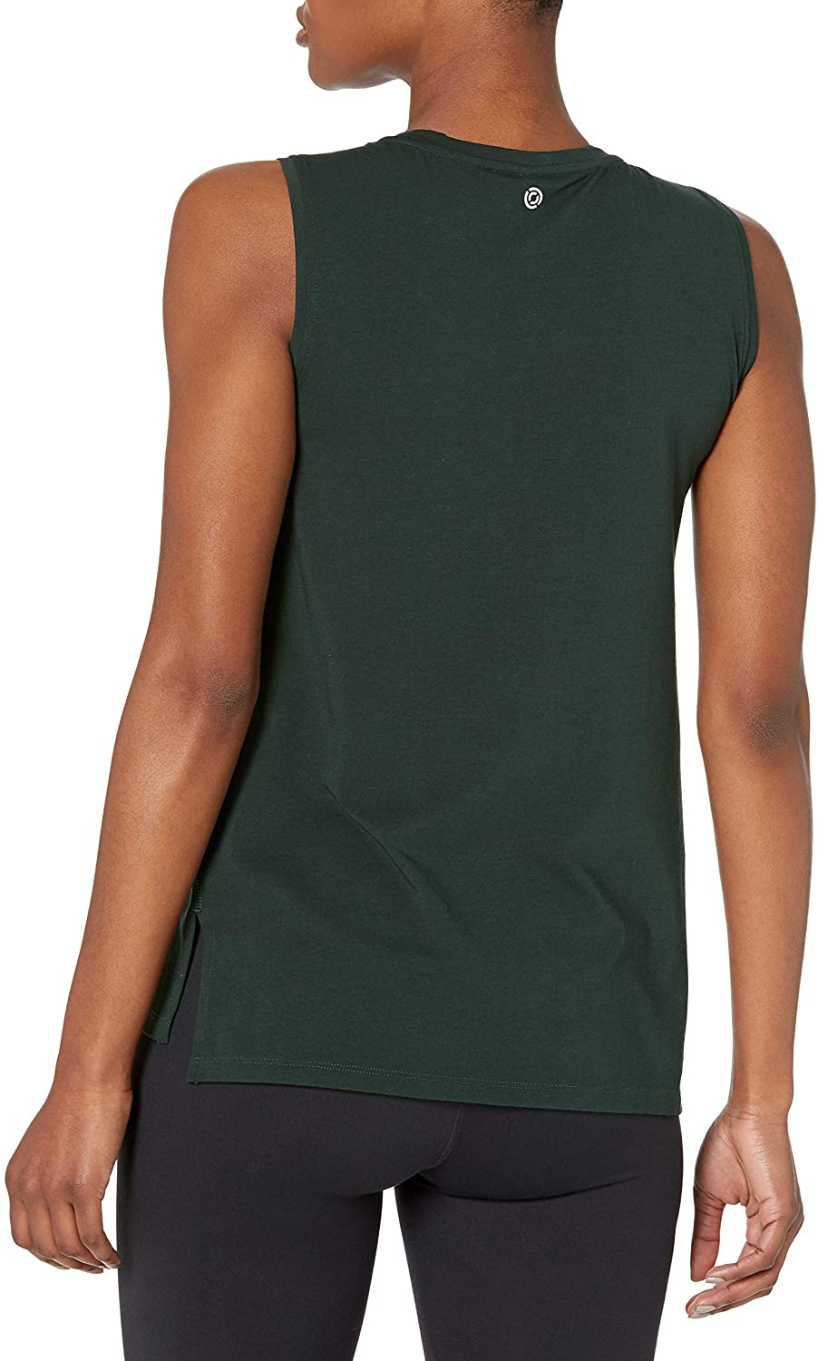 Core 10 Women'S Soft Pima Cotton Stretch Full Coverage Yoga Sleeveless Tank Apparel & Accessories > Clothing > Activewear Kylie Max