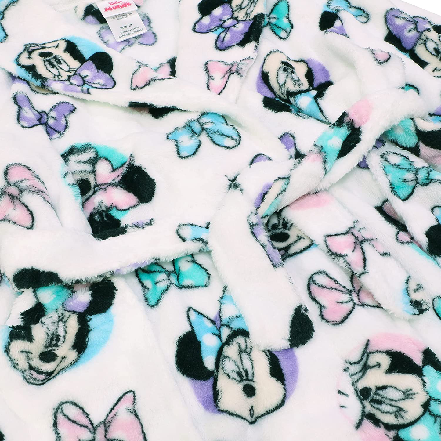 Disney Girls' Minnie Mouse Robe Apparel & Accessories > Clothing > Sleepwear & Loungewear > Robes Kylie Max