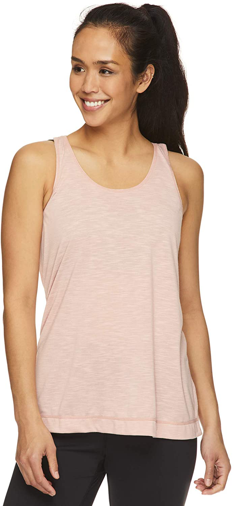 Gaiam Women'S Open Back Yoga Tank Top - Sleeveless Racerback Workout & Gym Shirt Apparel & Accessories > Clothing > Activewear Kylie Max