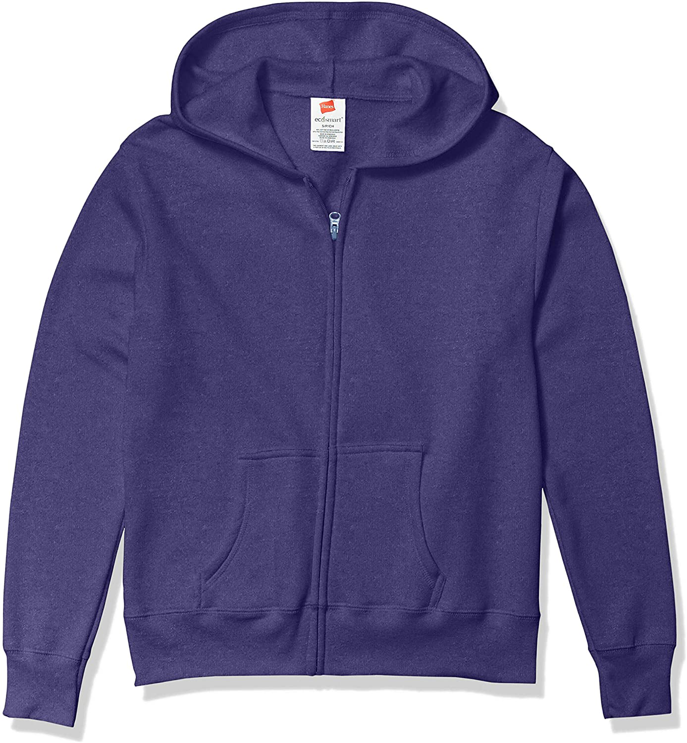 Hanes Women'S Ecosmart Full-Zip Hoodie Sweatshirt Apparel & Accessories > Clothing > Activewear Kylie Max
