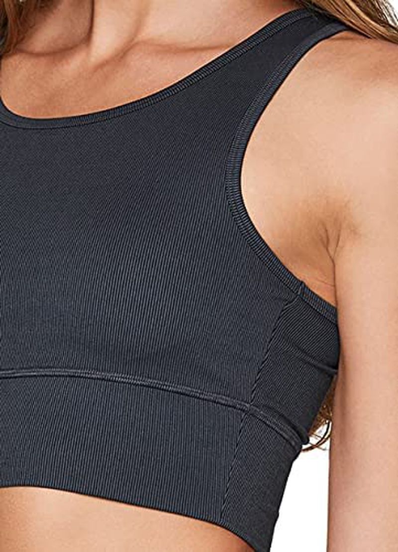 RBX Active Women'S Athletic Fashion High Coverage Low Impact Workout Sports Bra Apparel & Accessories > Clothing > Underwear & Socks > Bras Kylie Max