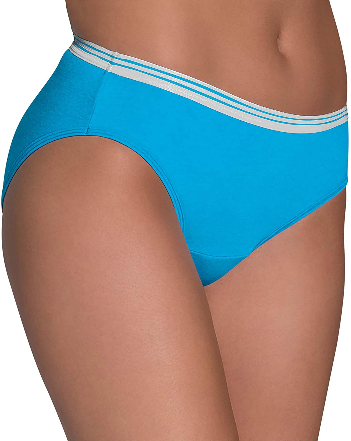 Fruit of the Loom Women'S Tag Free Cotton Bikini Panties Apparel & Accessories > Clothing > Underwear & Socks > Underwear Fruit of the Loom