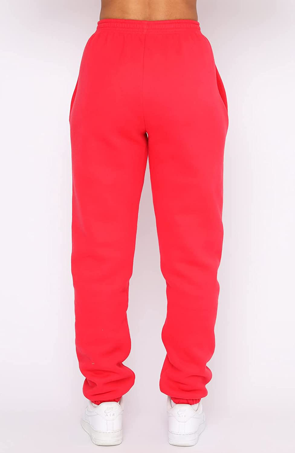 URBEARTH Womens Casual Comfy Sweatpants High Waisted Drawstring Sweat Pants Winter Cinch Bottom Joggers with Pocket Apparel & Accessories > Clothing > Activewear Kylie Max