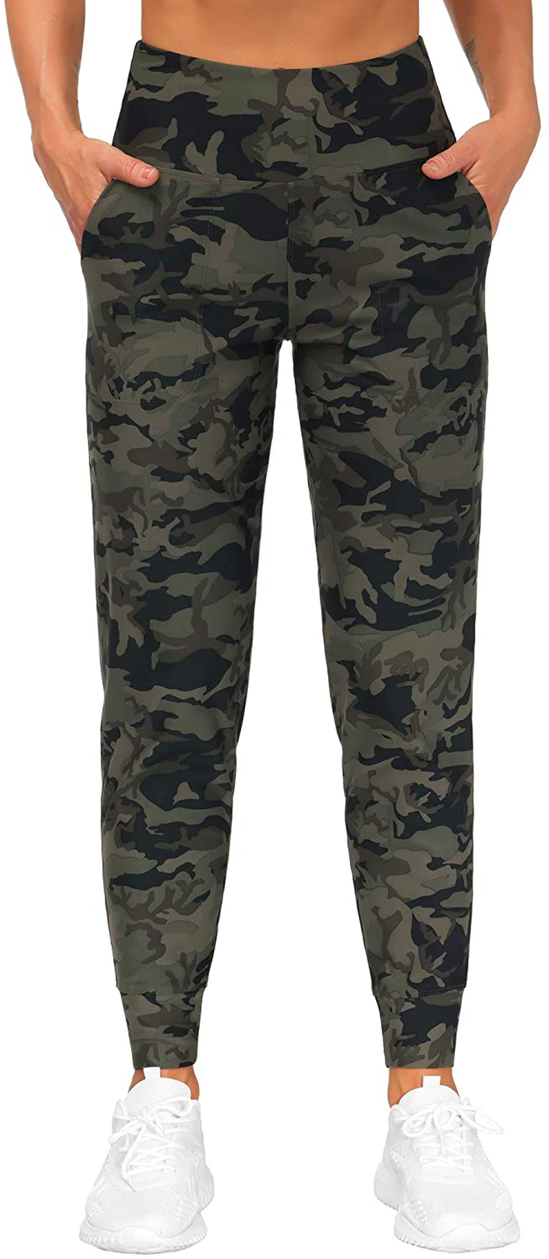 THE GYM PEOPLE Women'S Joggers Pants Lightweight Athletic Leggings Tapered Lounge Pants for Workout, Yoga, Running Apparel & Accessories > Clothing > Activewear Kylie Max