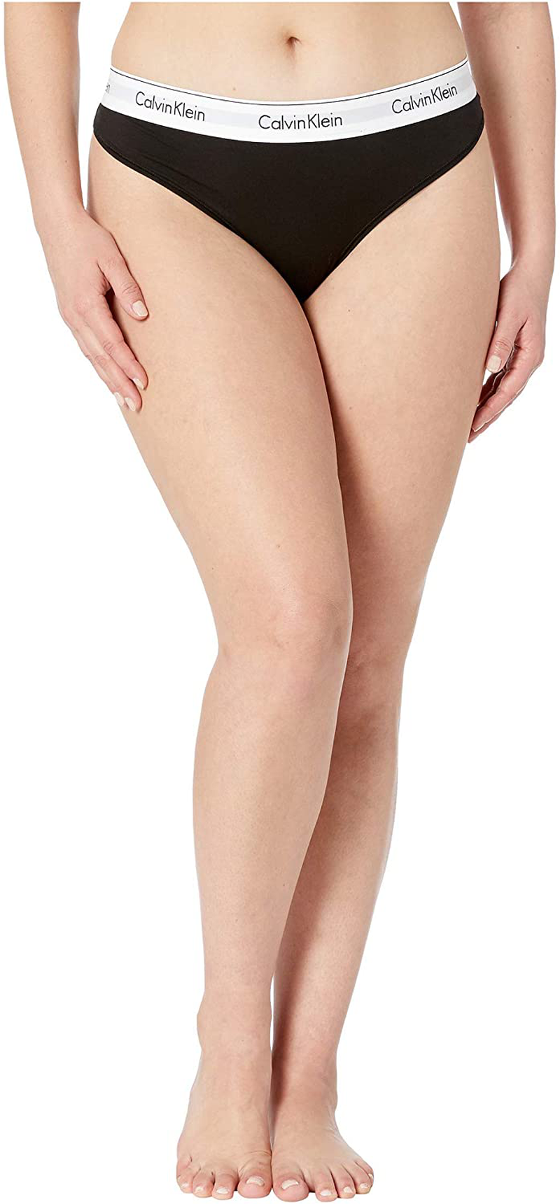 Calvin Klein Women's Modern Cotton Thong Panty Apparel & Accessories > Clothing > Underwear & Socks > Underwear Calvin Klein