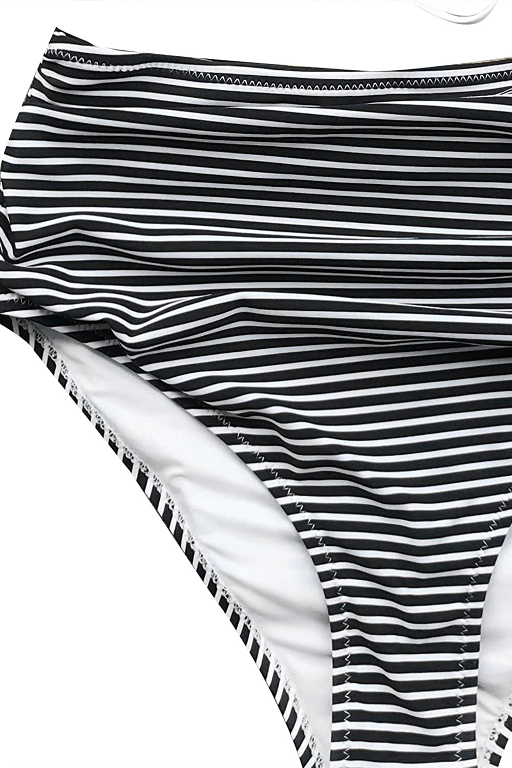 CUPSHE Women’S Bikini Swimsuit Floral Print Halter Lace up Two Piece Bathing Suit Kylie Max