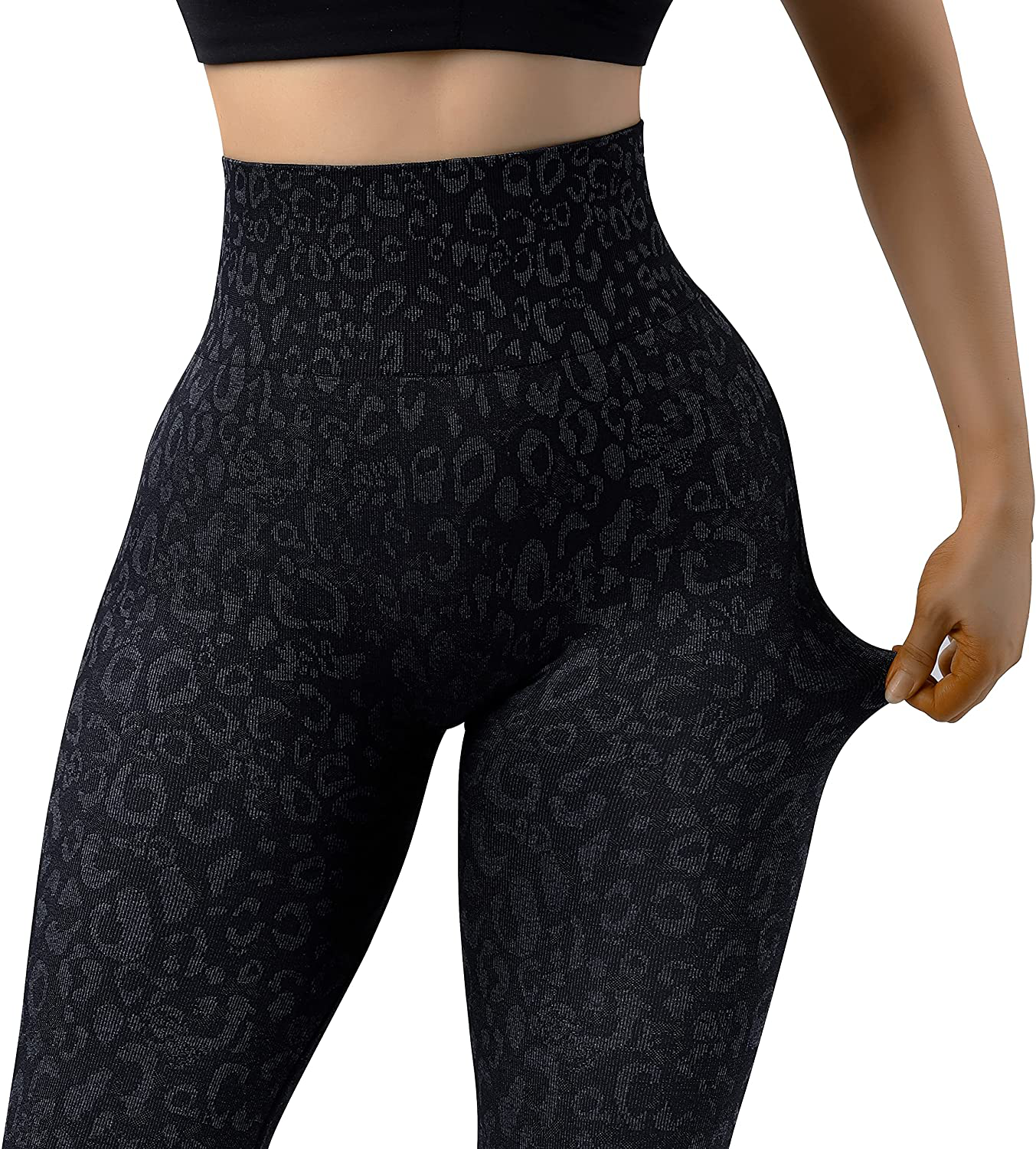 OMKAGI Women Scrunch Butt Lifting Leggings Seamless High Waisted Workout Yoga Pants Apparel & Accessories > Clothing > Activewear OMKAGI