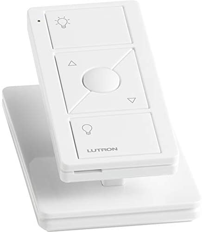Lutron 3-Button with Raise/Lower Pico Remote for Caseta Wireless Smart Lighting Dimmer Switch, PJ2-3BRL-WH-L01R, White Arts & Entertainment > Party & Celebration > Gift Giving Lutron