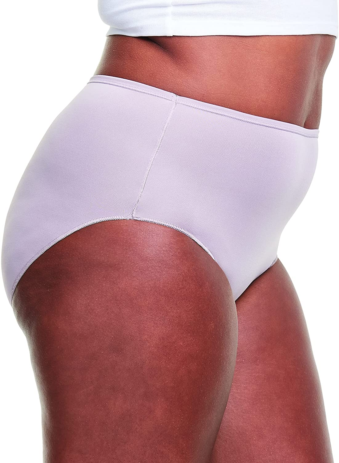 Hanes Women'S Cool Comfort Microfiber Brief Underwear, 10-Pack Apparel & Accessories > Clothing > Underwear & Socks > Underwear Hanes