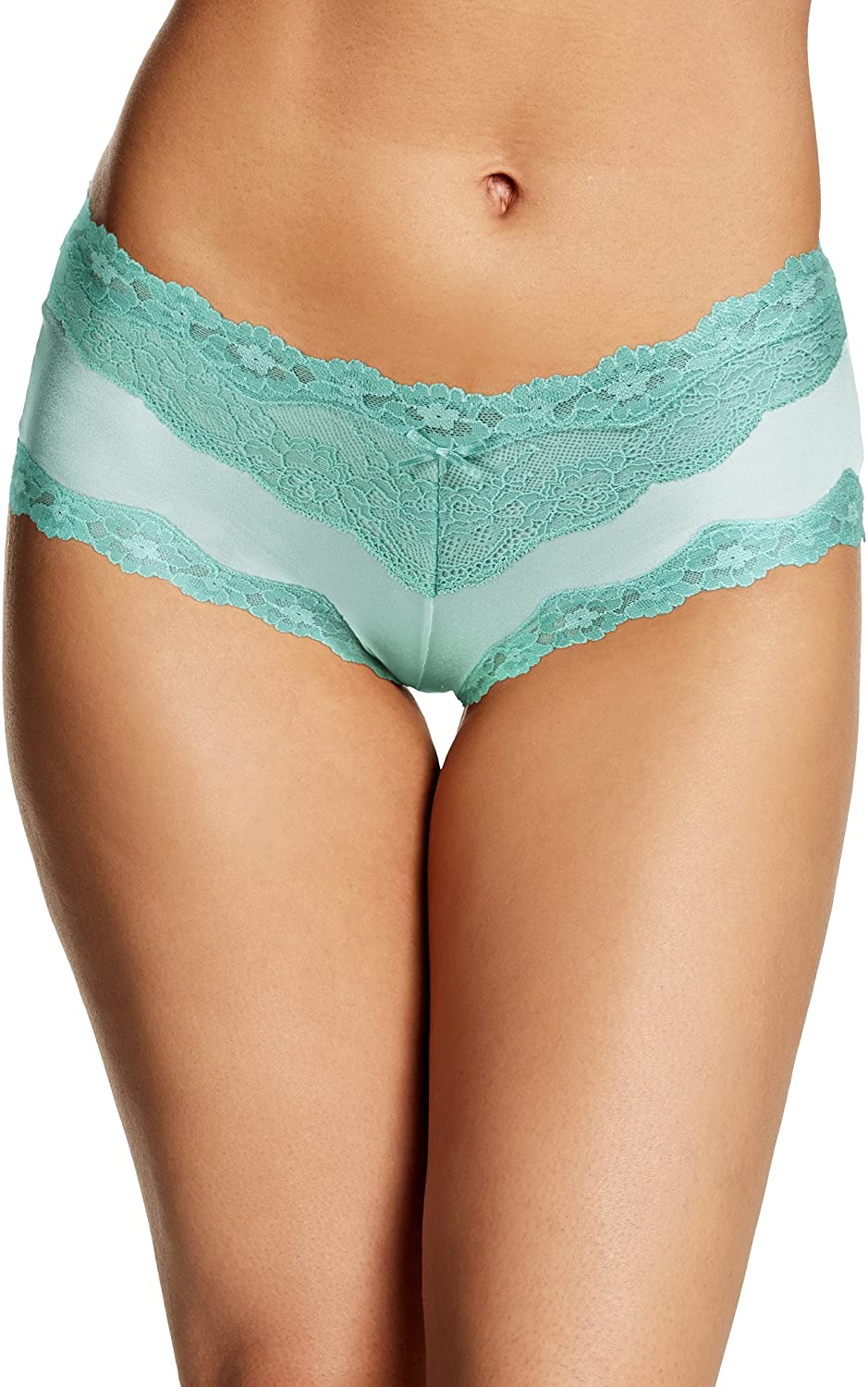 Maidenform Women'S Sexy Must Have Cheeky Hipster Apparel & Accessories > Clothing > Underwear & Socks > Underwear Maidenform Barely Blue W/ Tidal Foam Green 5