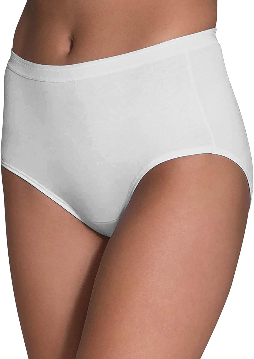 Fruit of the Loom Women'S Eversoft Cotton Brief Underwear (Regular & plus Size) Apparel & Accessories > Clothing > Underwear & Socks > Underwear Fruit of the Loom