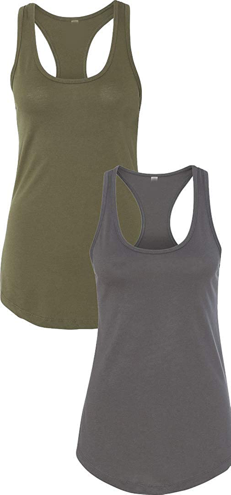NEXT LEVEL APPAREL Racerback Tank (N1533) Apparel & Accessories > Clothing > Activewear Kylie Max