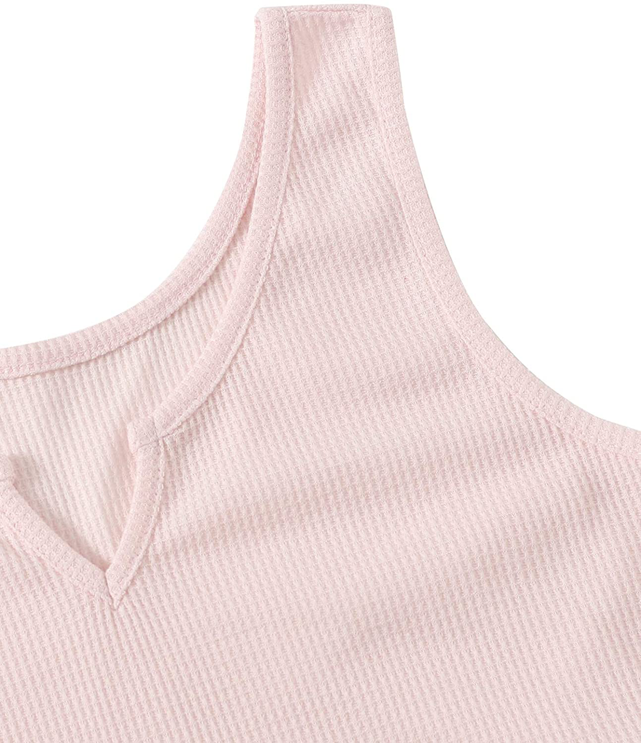 Verdusa Women'S 2 Piece PJ Set Notched Tank Top & Teddy Shorts Fuzzy Lounge Pajama Set Apparel & Accessories > Clothing > Sleepwear & Loungewear Kylie Max