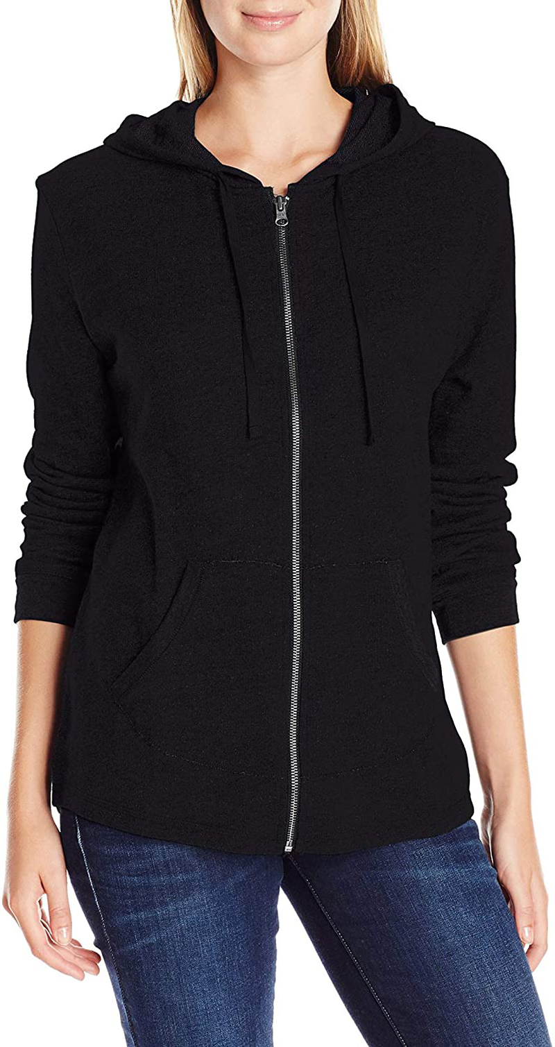 Hanes Women'S Slub Jersey Hoodie Apparel & Accessories > Clothing > Activewear Kylie Max