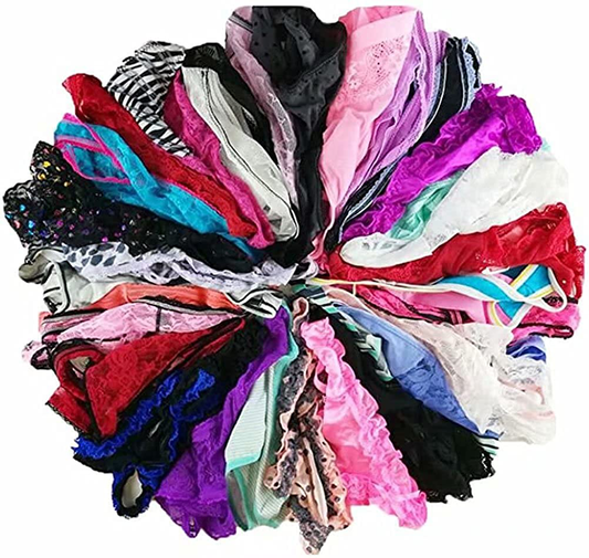 Jooniyaa Women Variety of Underwear Pack T-Back Thong G-String Panties Apparel & Accessories > Clothing > Underwear & Socks > Underwear jooniyaa 20pcs Medium