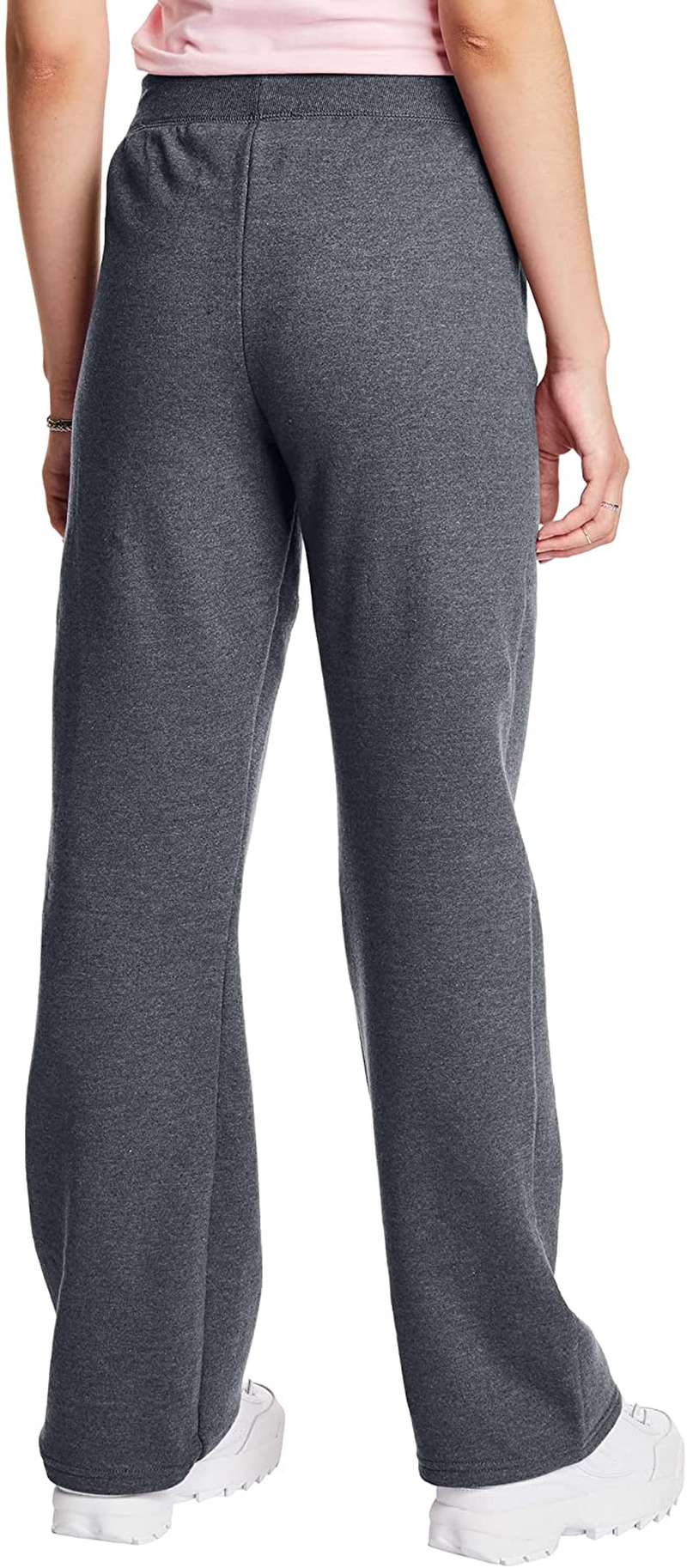 Hanes Women'S Ecosmart Open Bottom Leg Sweatpants Apparel & Accessories > Clothing > Underwear & Socks > Lingerie Hanes