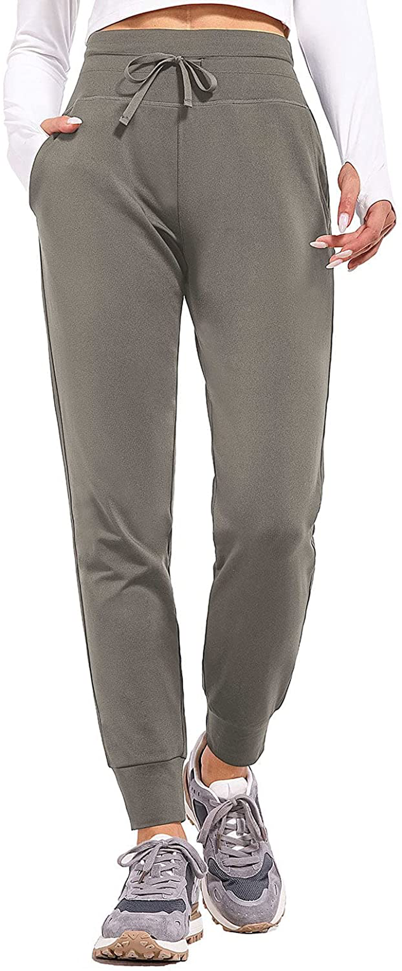 BALEAF Women'S Fleece Lined Pants Water Resistant Sweatpants High Waisted Thermal Joggers Winter Running Hiking Pockets Apparel & Accessories > Clothing > Activewear Kylie Max