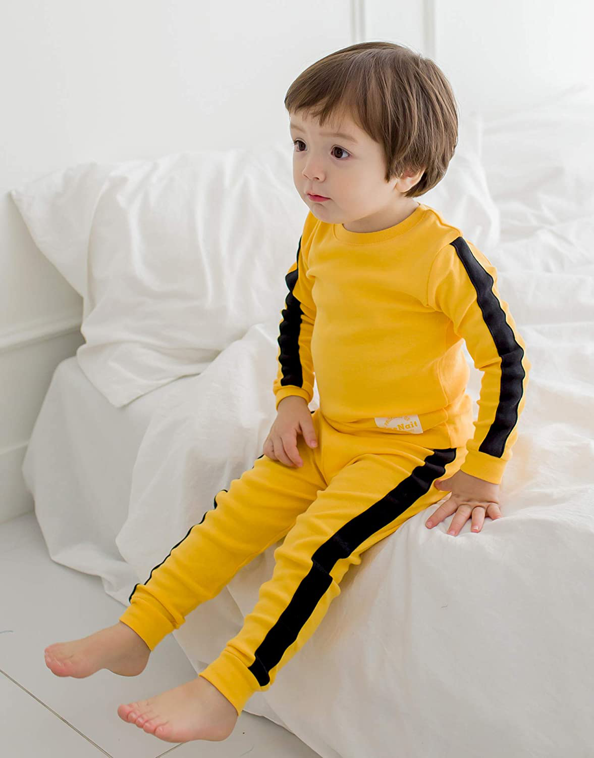 VAENAIT BABY Toddler Kids Boys Girls 100% Cotton Jaws Truck Dino Snug Fit Sleepwear Pajama Pjs Set Apparel & Accessories > Clothing > Sleepwear & Loungewear > Pajamas Kylie Max