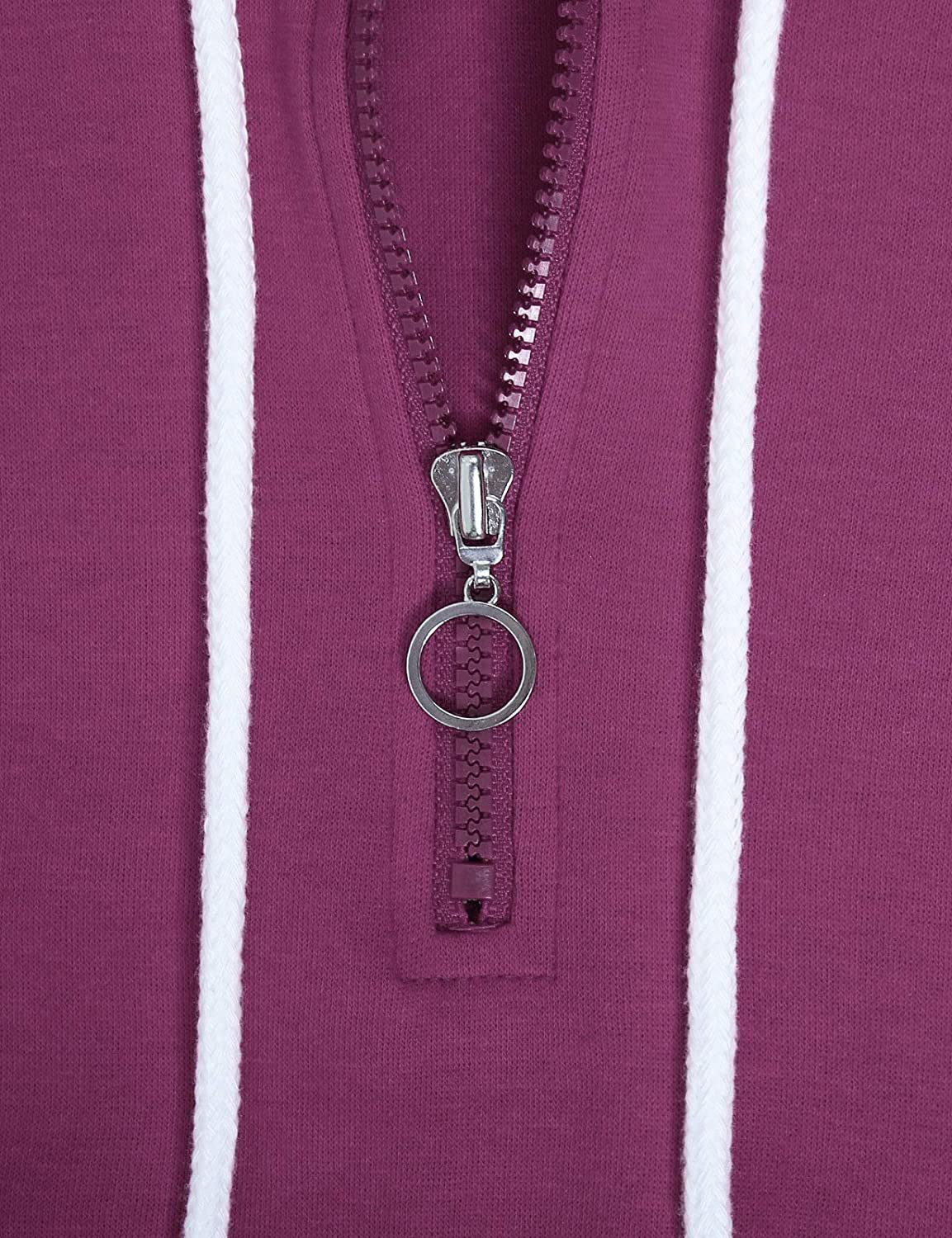 GIVON Womens Comfortable Long Sleeve Lightweight Zip-Up Hoodie with Kanga Pocket(Xs~4Xl) Apparel & Accessories > Clothing > Activewear Kylie Max