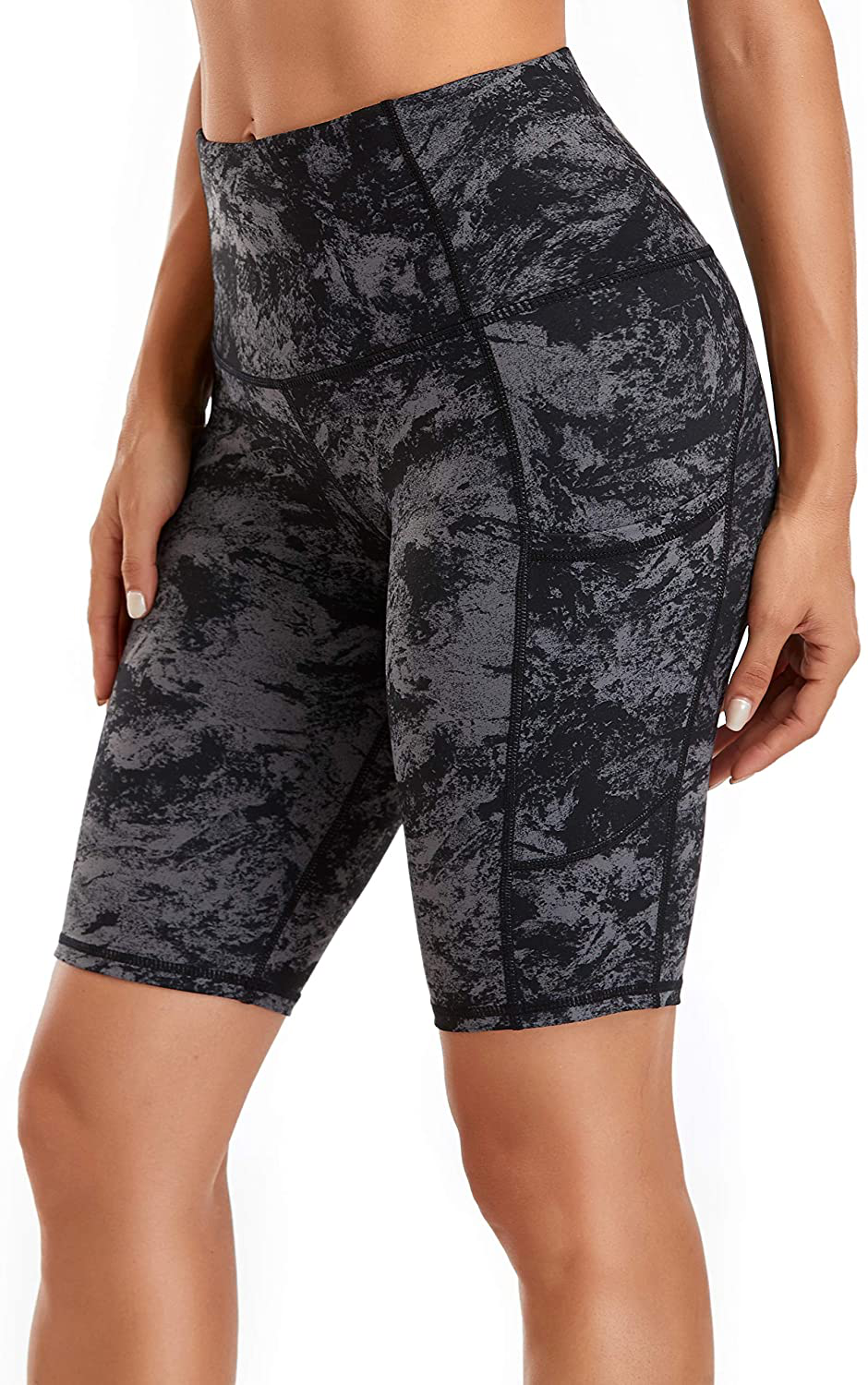Oalka Women'S Short Yoga Side Pockets High Waist Workout Running Shorts Apparel & Accessories > Clothing > Shorts Kylie Max
