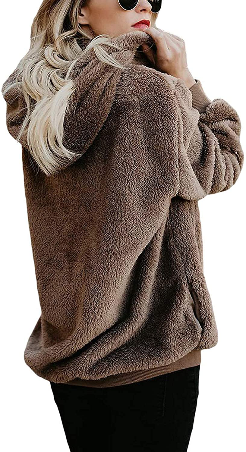 Century Star Hoodies for Women Fleece Hoodie with Pockets Athletic Hooded Pullover Tops Winter Fuzzy Hoodies Fuzzy Sweatshirt Apparel & Accessories > Clothing > Activewear Kylie Max